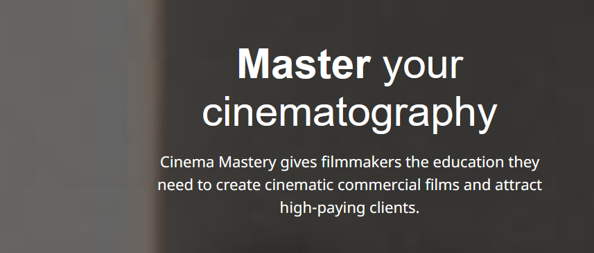 Cinema Mastery - Eric Thayne