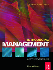 Kate Williams – Intoducing Management (3rd Ed.)