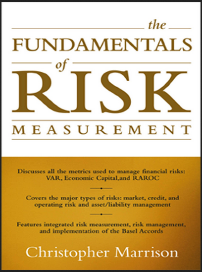 Chris Marrison - The Fundamentals of Risk Measurement