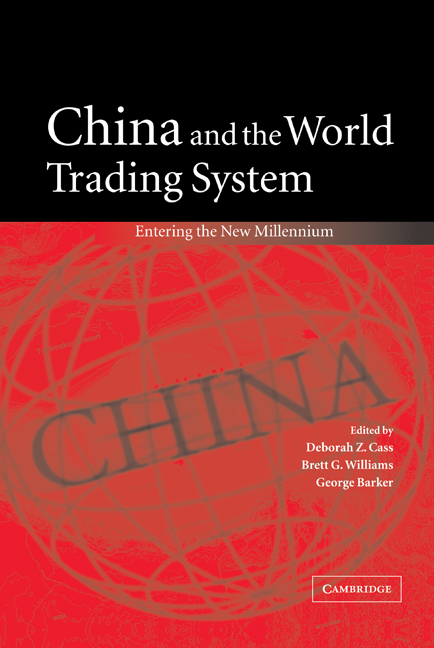 Deborah Z.Cass - China & the World Trading System