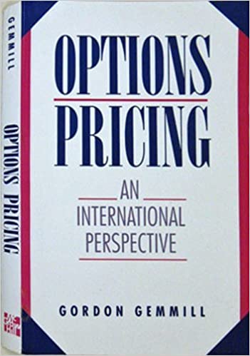 Gordon Gemmill – Options Pricing – International Perspective