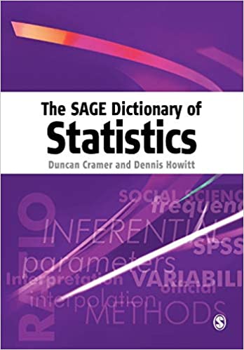 Duncan Cramer - The SAGE Dictionary of Statistics