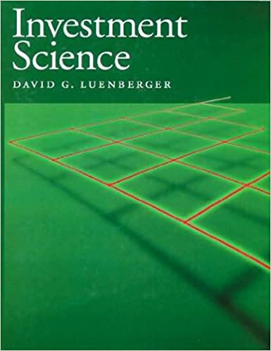 David G.Luenberger - Investment Science