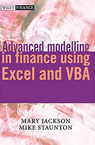 Mary Jackson – Advanced Modelling in Finance Using Excel & VBA