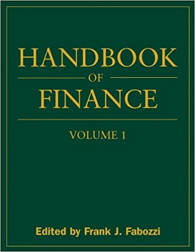 Frank Fabozzi – Handbook of Finance. Volume I. Markets and Instruments