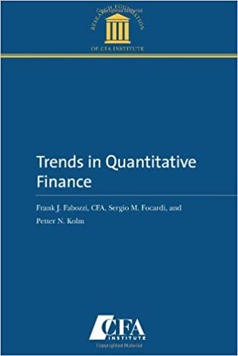 Frank J.Fabozzi – Trends in Quatitative Finance