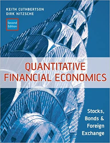 Keith Cuthbertson – Quantitative Financial Economics