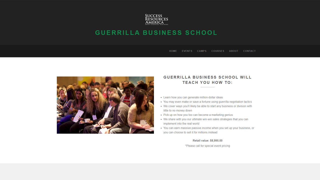 5-Day Guerilla Business School