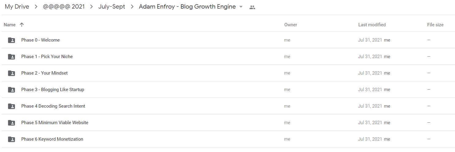 Adam Enfroy - Blog Growth Engine