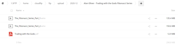 Alan Oliver - Trading with the Gods Fibonacci Series