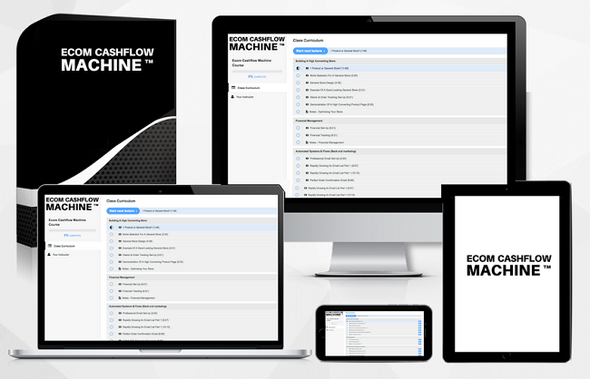 Alex J Crumpton - Ecom Cashflow Machine