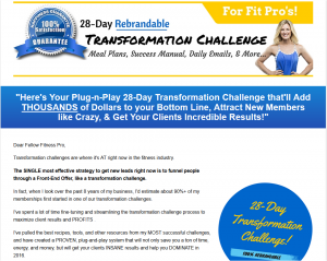 Alicia Streger - 28-Day Transformation Challenge