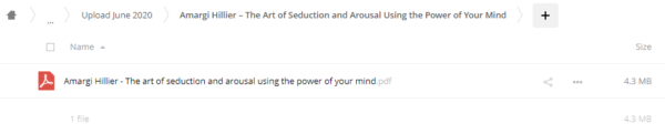 Amargi Hillier - The Art of Seduction and Arousal Using the Power of Your Mind