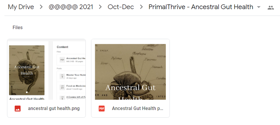 Ancestral Gut Health