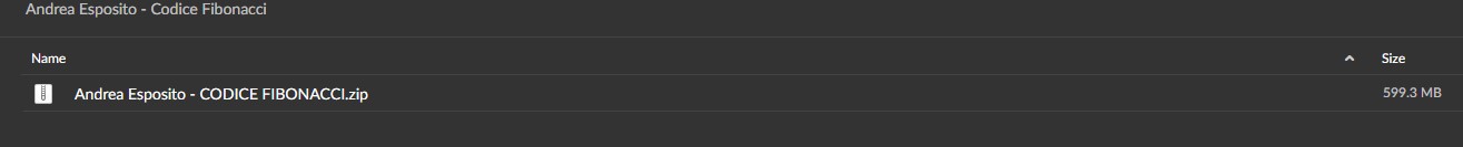 Andrea Esposito - Codice Fibonacci