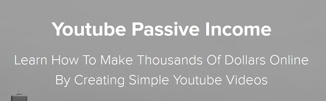 Andrew Monheim - Youtube Passive Income