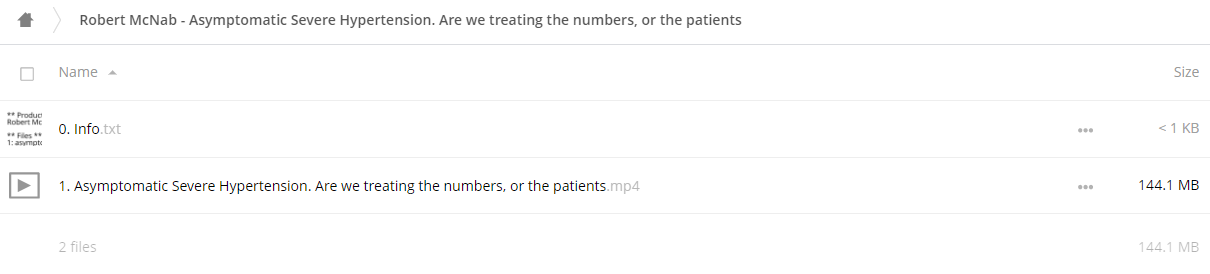 Asymptomatic Severe Hypertension: Are we treating the numbers, or the patients?