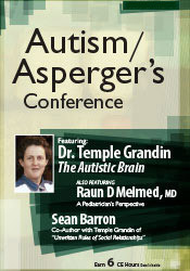 Autism Asperger's Conference With Keynote Speaker, Temple Grandin