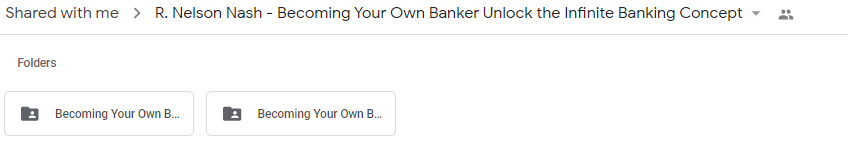 Becoming Your Own Banker