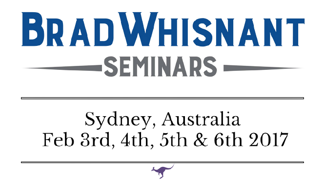 Brad Whisnant - Sydney Seminar 2017