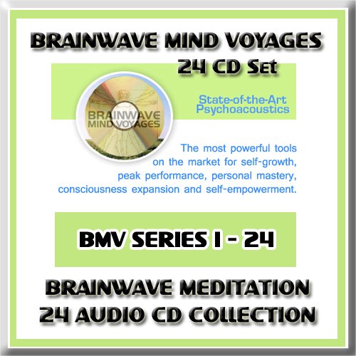 Brainwave Mind Voyages 24 CD Set Brainwave Meditation Programs, Hemispheric Synchronization, and Brainwave Entrainment Technology1