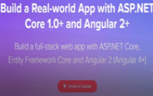 Build a Real-world App with ASP.NET Core 1.0+ and Angular 2+