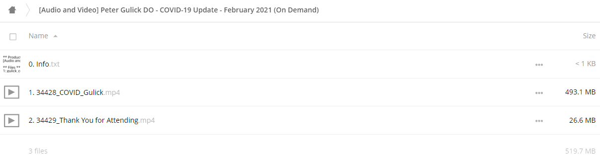 COVID-19 Update - February 2021 (On Demand)