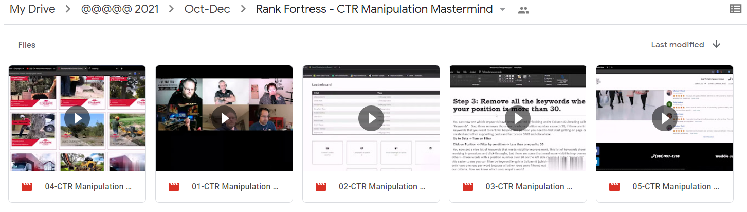 CTR Manipulation Mastermind