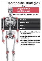 Chad M. Thompson - Therapeutic Strategies for Degenerative Joint Disease Overcoming Pain and Improving Function