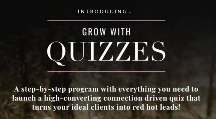 Chanti Zak - Grow with Quizzes