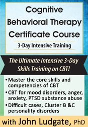 Cognitive Behavioral Therapy Certificate Course 3-Day Intensive Training1