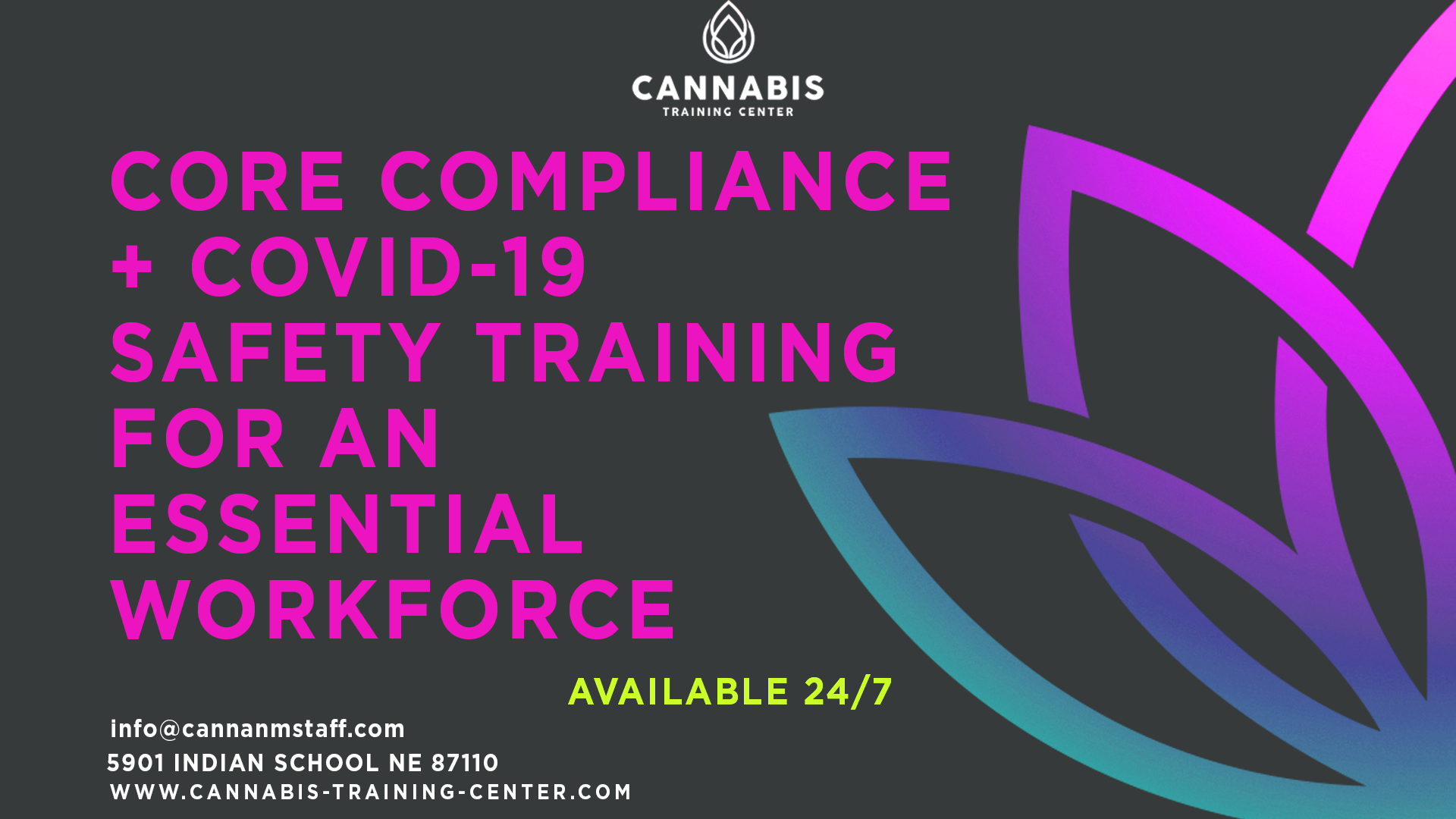 Core Compliance Training for Cannabis Professionals