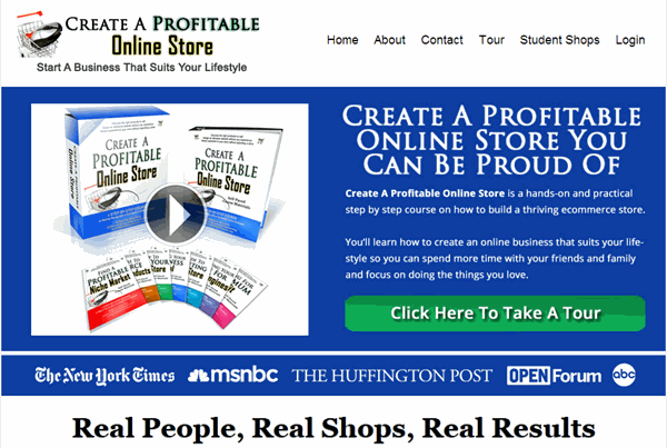 Create A Profitable Online Store Deluxe Package