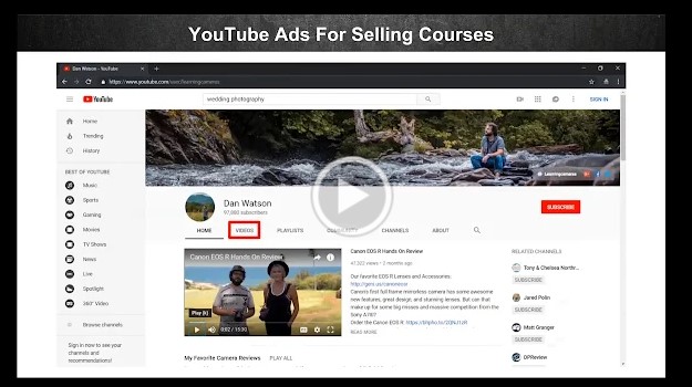 Dan Henry - YouTube Ads for Courses