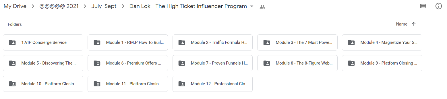 Dan Lok – The High Ticket Influencer Program