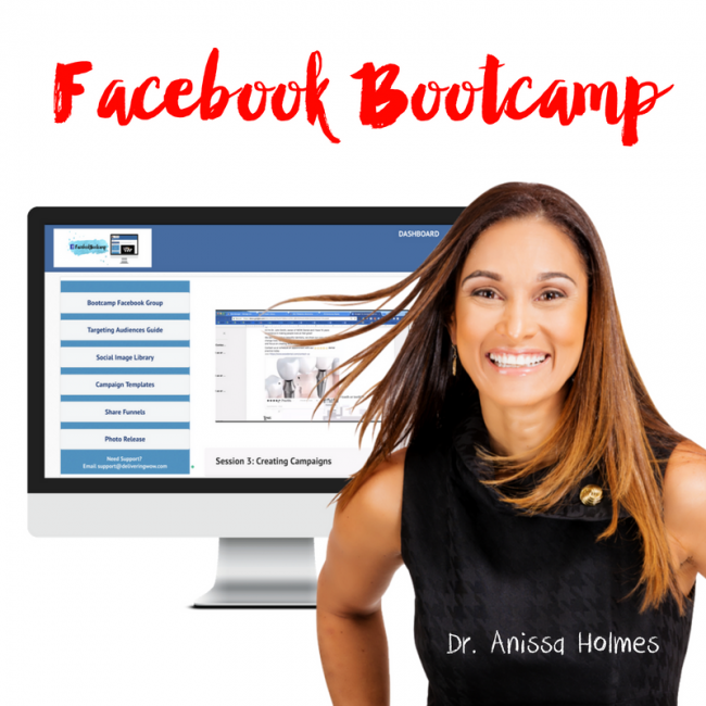 Dr Anissa Holmes - Facebook Bootcamp Of Dentists