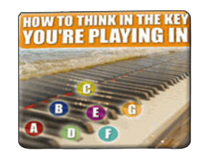 Duane’s Piano Course - How To Think In The Key You Are Playing In