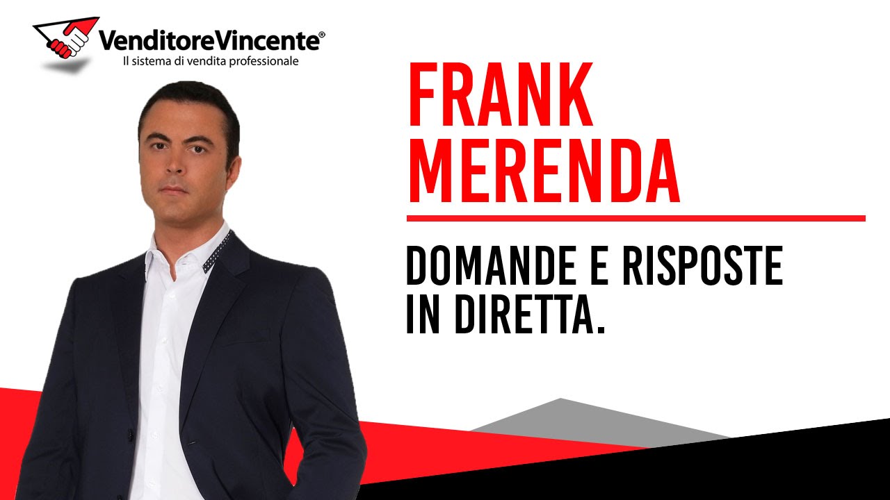 Frank Merenda - Venditore Vincente X