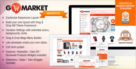 Gala GoMarket – Supermarket vs. Simple Store Theme