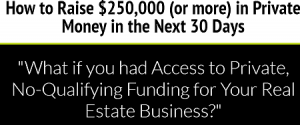 Getting the Money Program How to Raise Private Capital for Real Estate