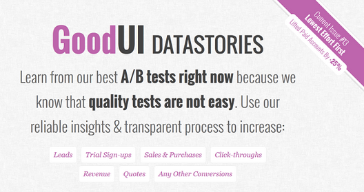 GoodUI - Highest Converting Landing & Sales Page Templates