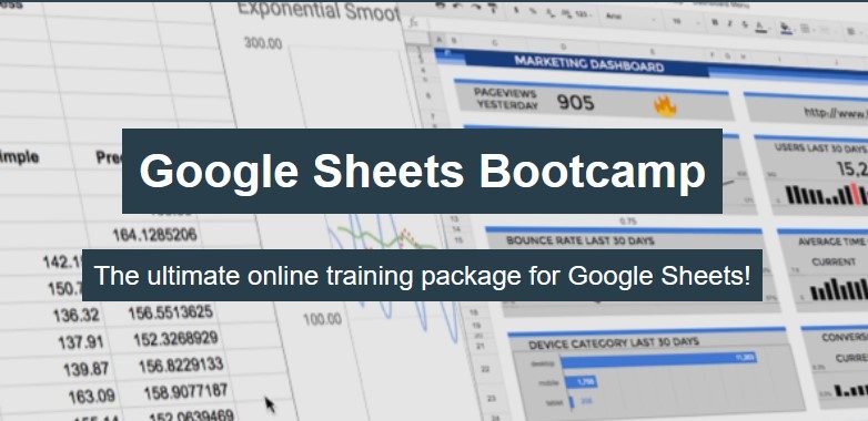 Google Sheets Bootcamp with Ben Collins