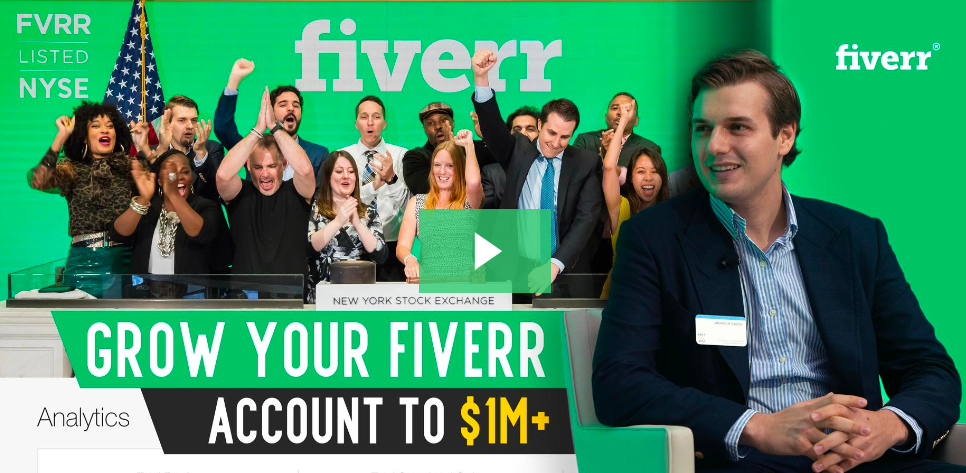 Hustle With Fiverr - Grow Your Fiverr Account To $1M+