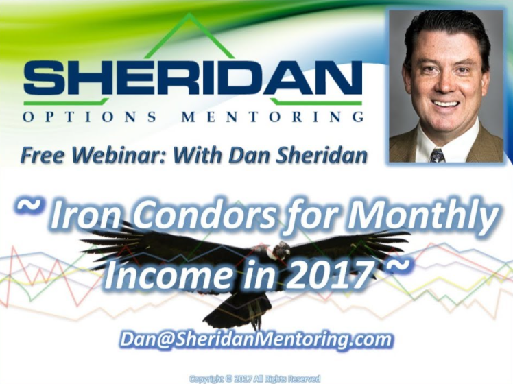 IRON CONDORS FOR INCOME 2017