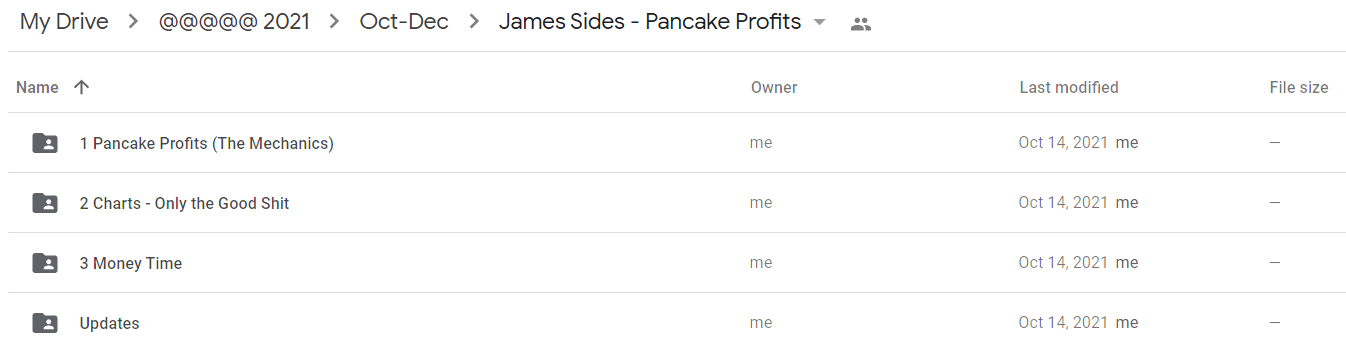 James Sides - Pancake Profits