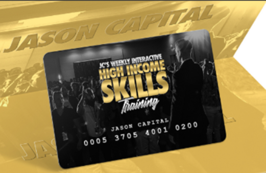 Jason Capital – Weekly Interactive High–Income Skills Training Mentorship