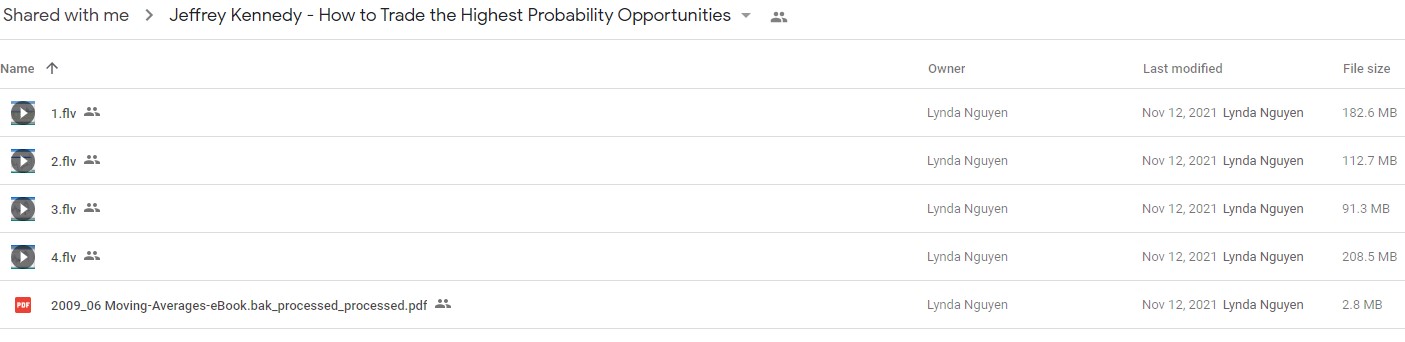 Jeffrey Kennedy - How to Trade the Highest Probability Opportunities