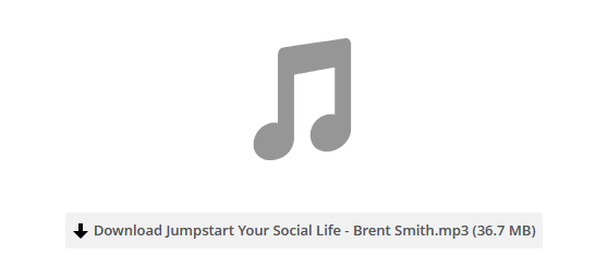 Jumpstart Your Social life - Brent Smith