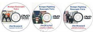 Kempo Fighting Koncepts Vol. 1-3 - Jim Brassard