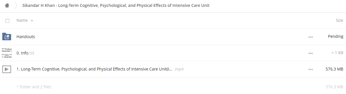 Long-Term Cognitive, Psychological, and Physical Effects of Intensive Care Unit (ICU) Delirium in Older Adults